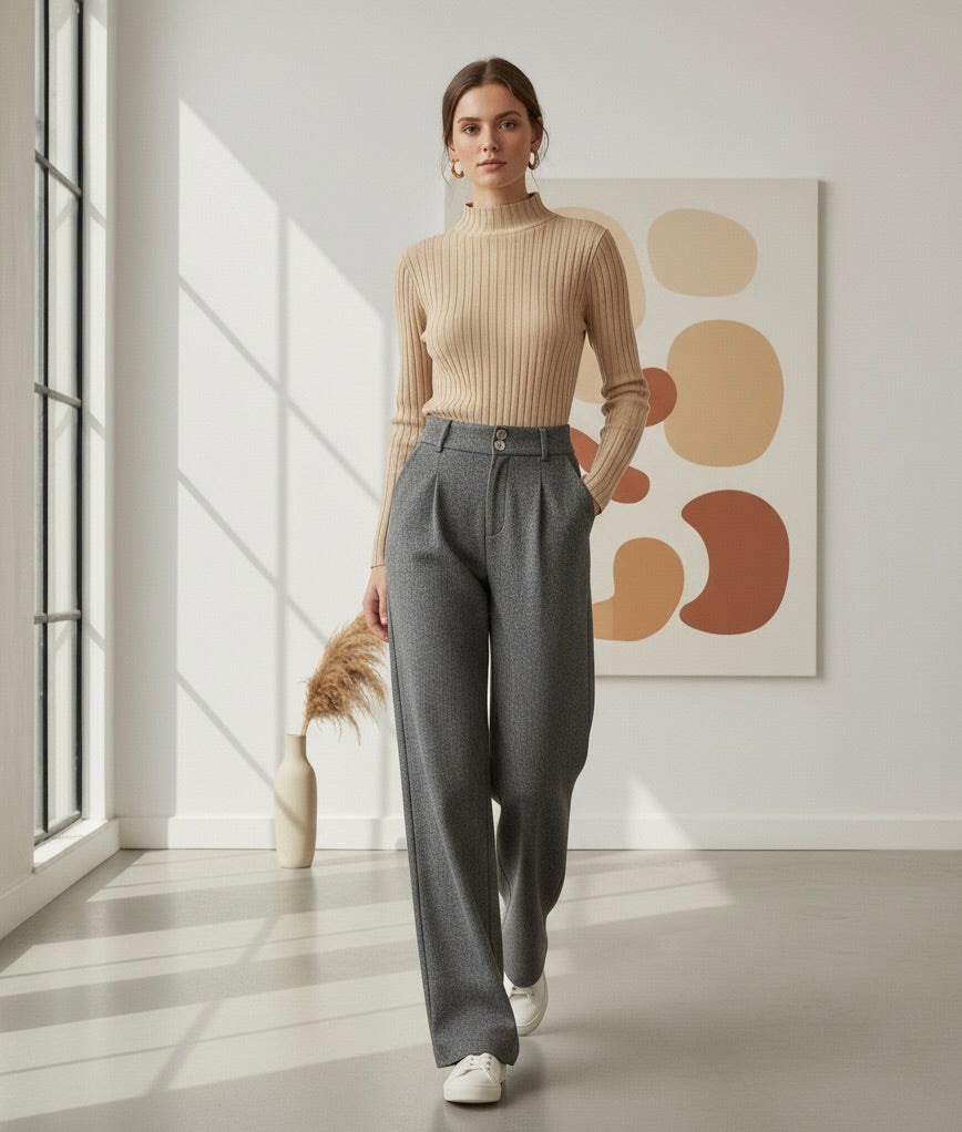 Aurelia Wide-Leg Trousers