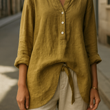 Katoen-Linnen Blouse