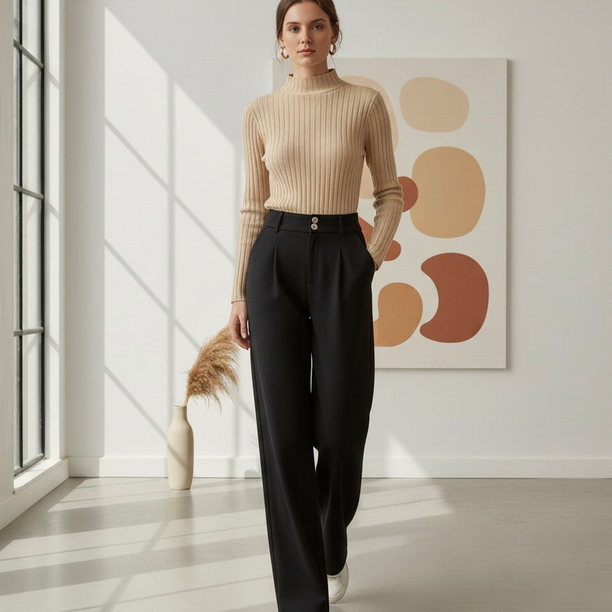 Aurelia Wide-Leg Trousers