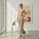Aurelia Wide-Leg Trousers