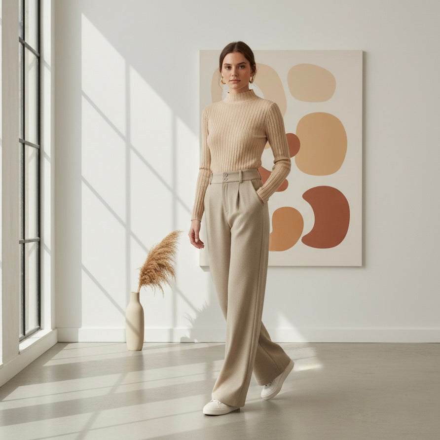 Aurelia Wide-Leg Trousers
