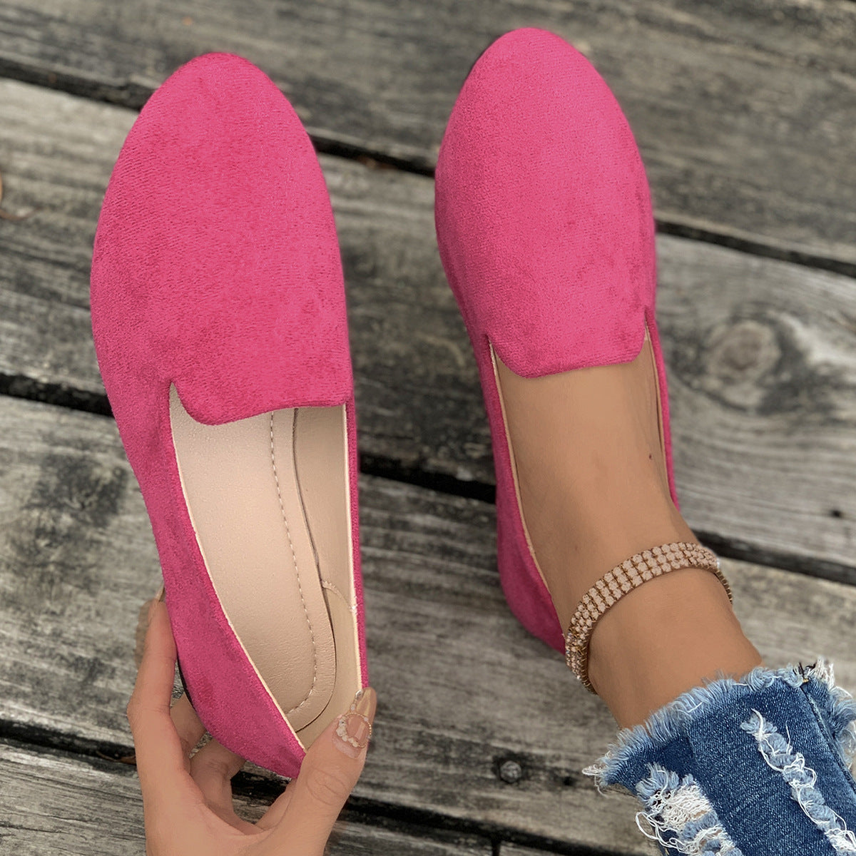Grace Suède Loafers