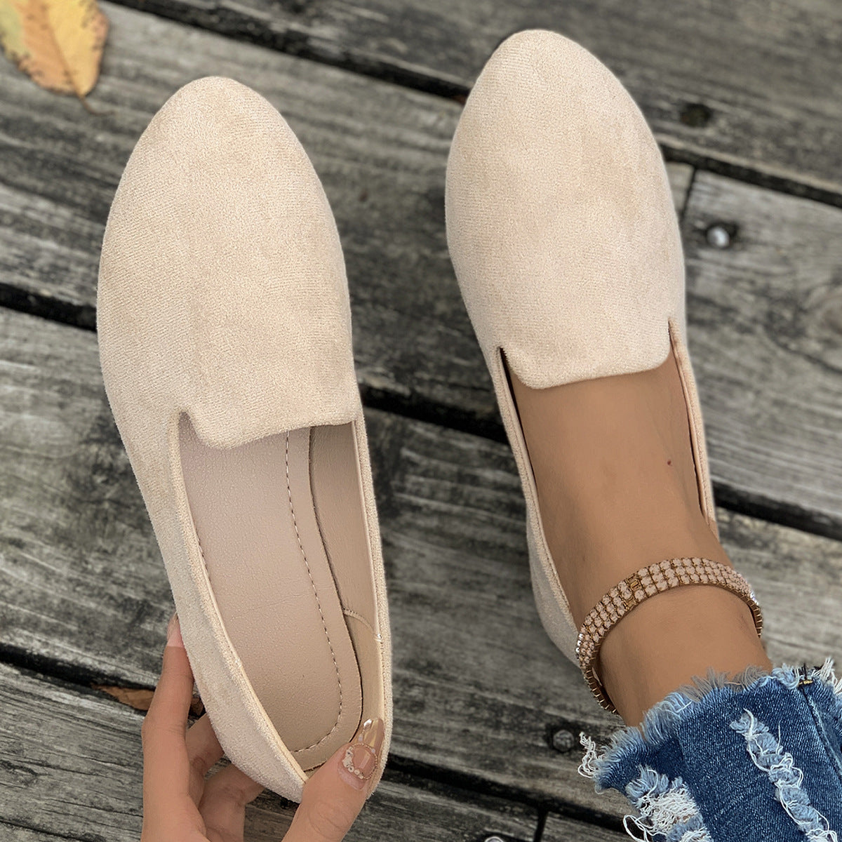 Grace Suède Loafers