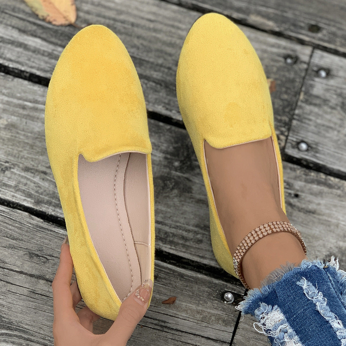 Grace Suède Loafers